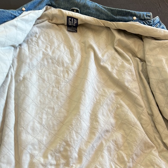 Mid weight denim Varsity jacket - ends a bit below the waist! - Picture 4 of 10